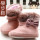 【給寶寶人生第一步的小鞋子】 --美單-粉色愛心高筒學步鞋 /防滑童鞋/寶寶鞋/嬰幼兒鞋/外出休閒鞋